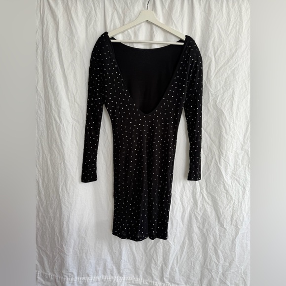 Jimmy Choo for H&M Rhinestone Dress Low Back Size XS - Picture 12 of 16
